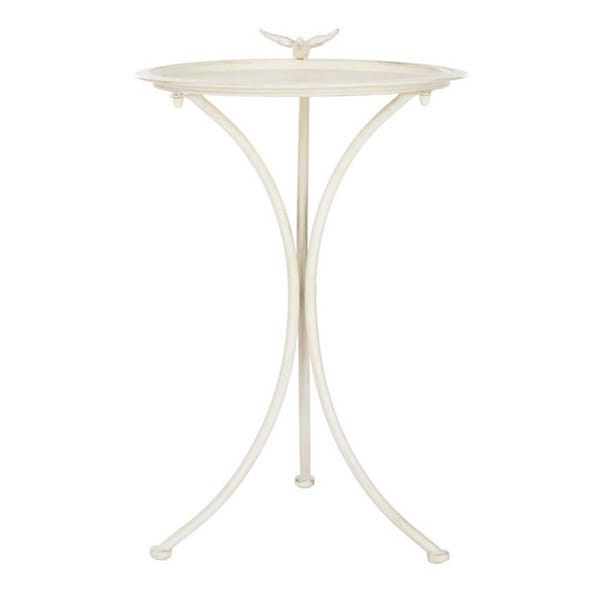 Safavieh Kensi Bird Bath, Pearl White PAT5025A - main